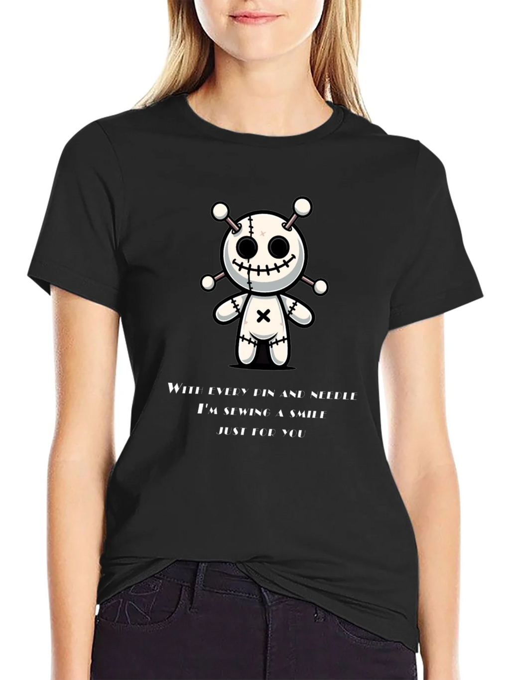 Voodoo Doll T-Shirt: Spooky Fun Tee