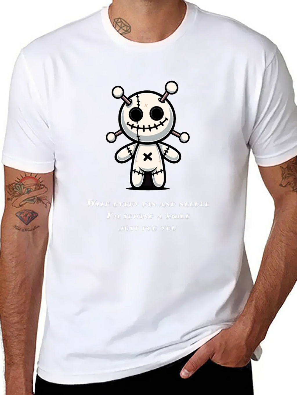 Voodoo Doll T-Shirt: Spooky Fun Tee