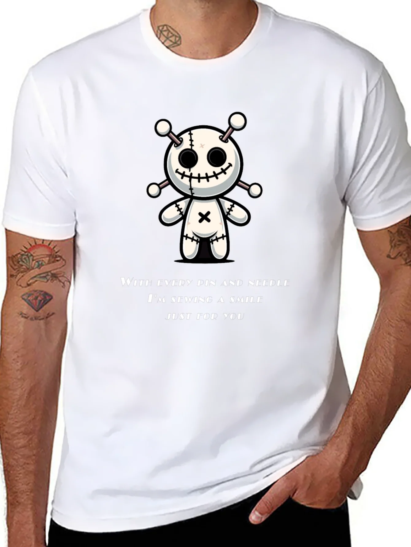 Voodoo Doll T-Shirt: Spooky Fun Tee