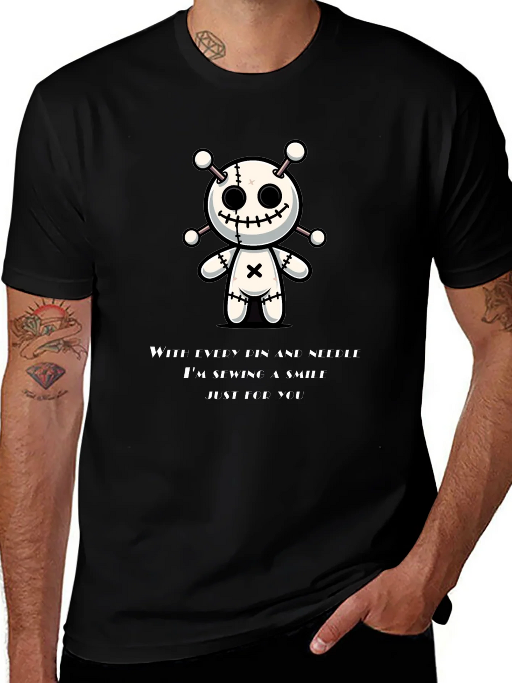 Voodoo Doll T-Shirt: Spooky Fun Tee
