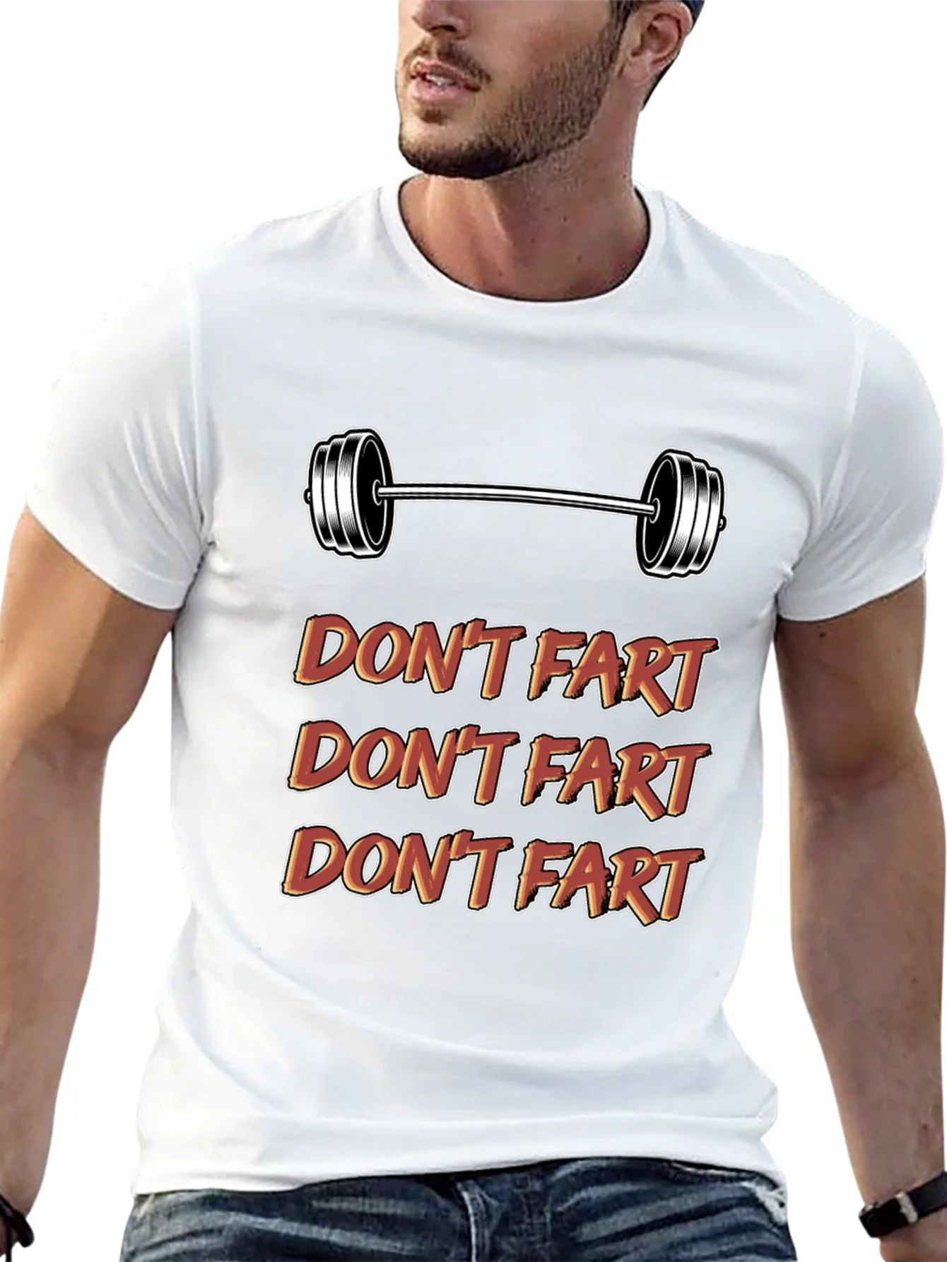 Dont Fart Gym Shirt - Funny Workout Tee