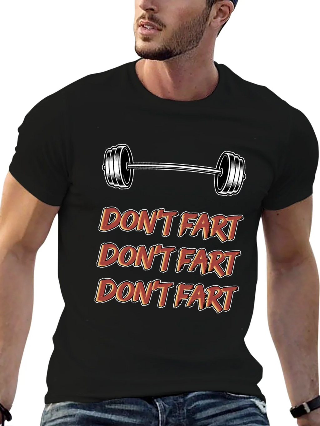 Dont Fart Gym Shirt - Funny Workout Tee