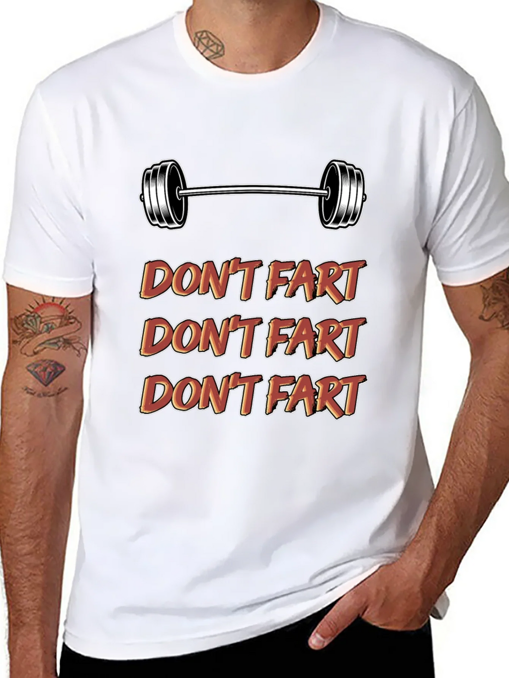 Dont Fart Gym Shirt - Funny Workout Tee