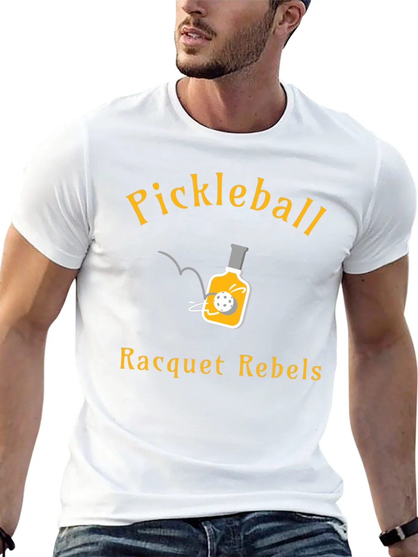 Pickleball Racquet Rebels Graphic Tee