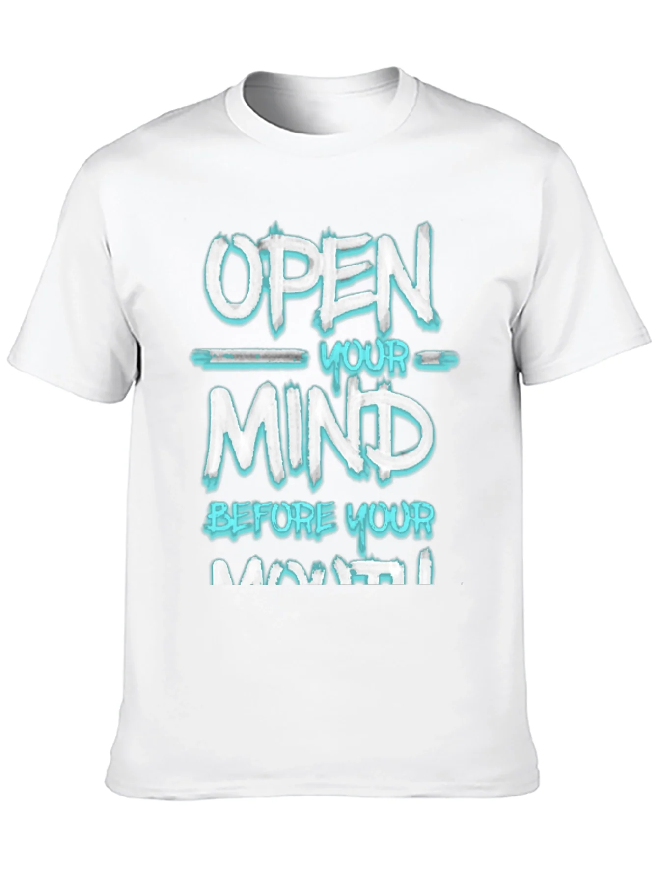 Open Your Mind Graphic Tee - Black