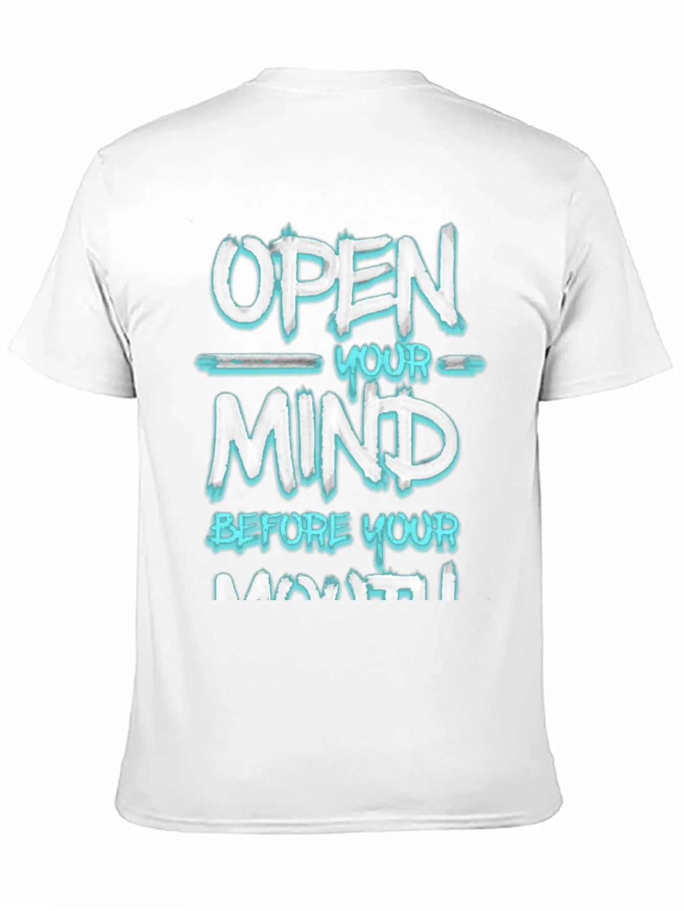 Open Your Mind Graphic Tee - Black