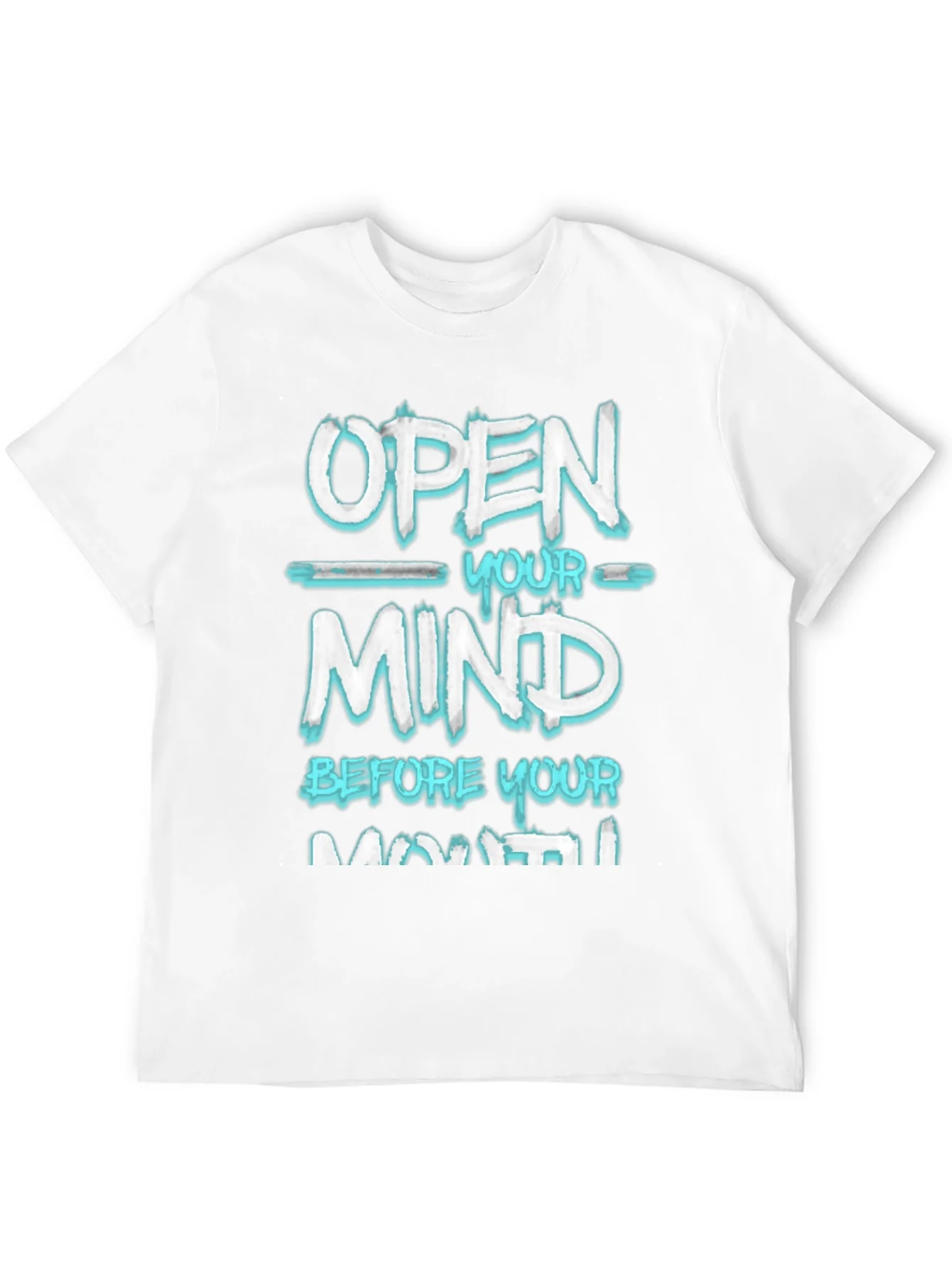 Open Your Mind Graphic Tee - Black