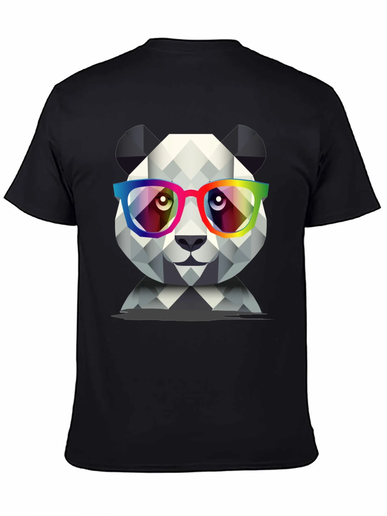 Geometric Panda T-Shirt