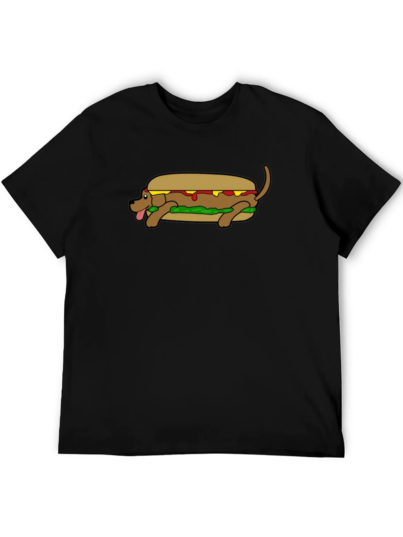 Hot Dog Dog T-Shirt Funny Wiener Dog Tee
