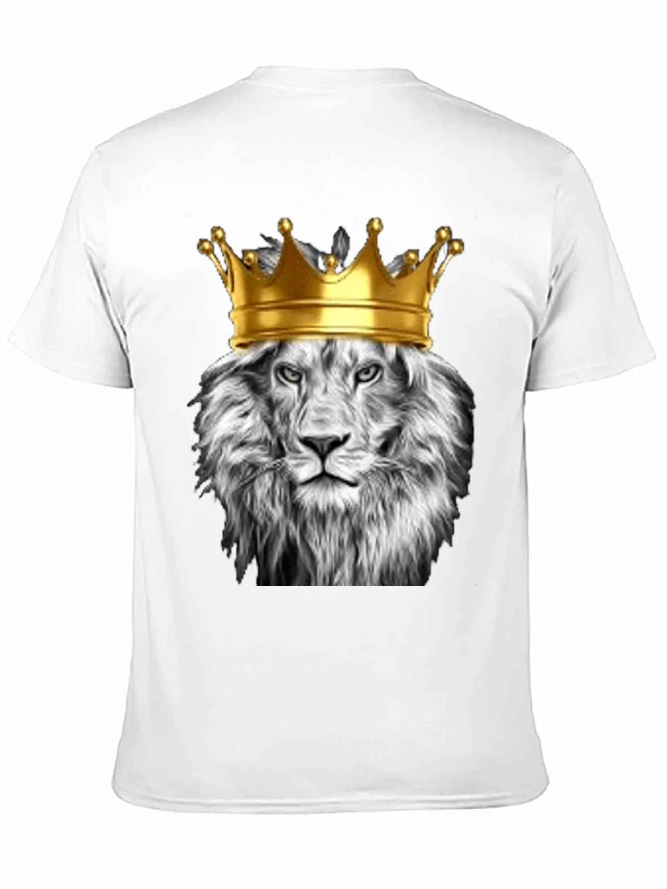 Lion King Graphic Tee - Black Cotton T-Shirt