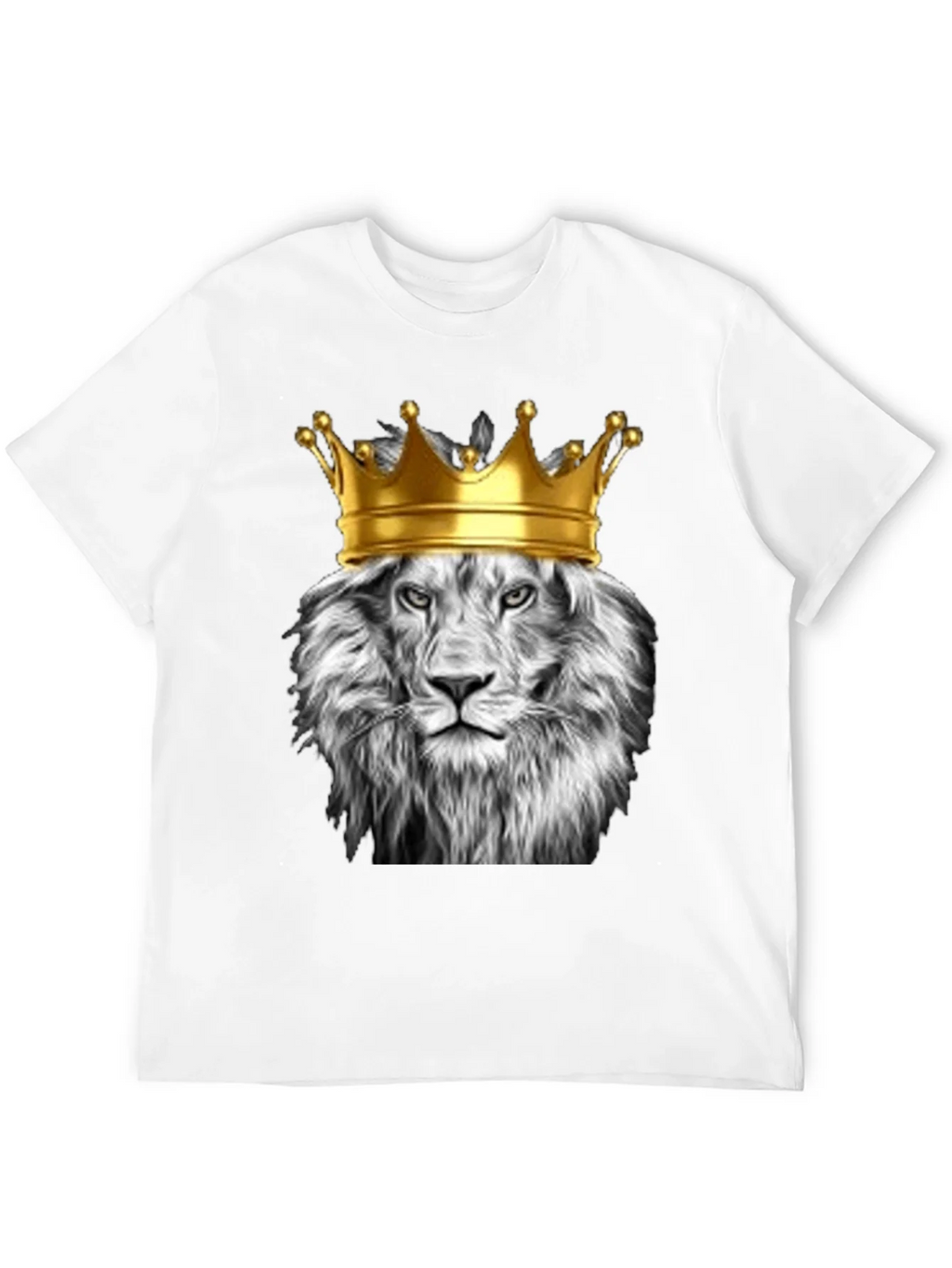 Lion King Graphic Tee - Black Cotton T-Shirt