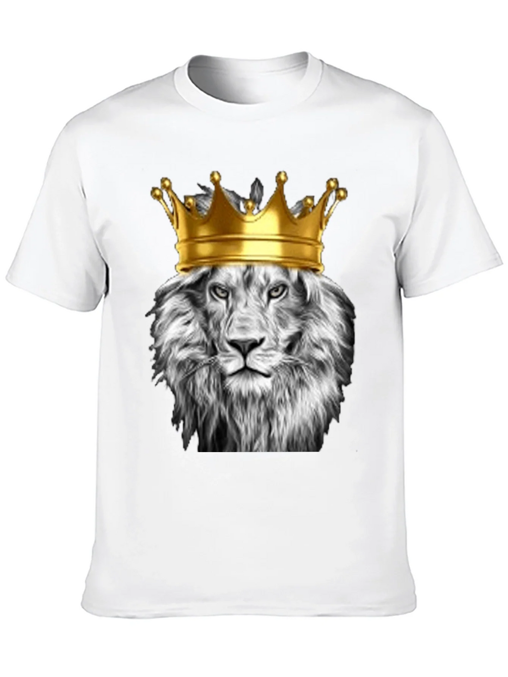 Lion King Graphic Tee - Black Cotton T-Shirt