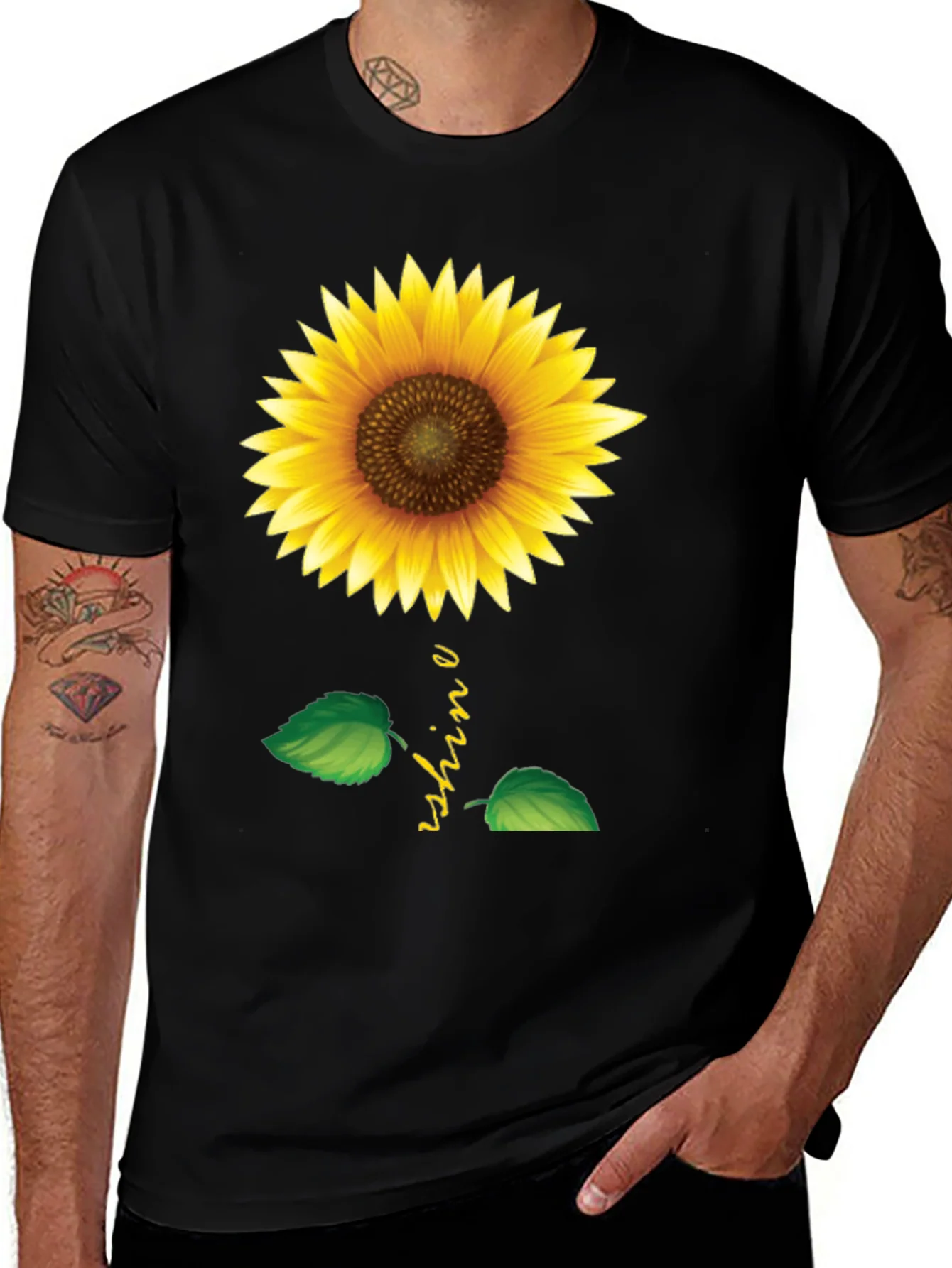 Sunflower Sunshine Graphic T-Shirt