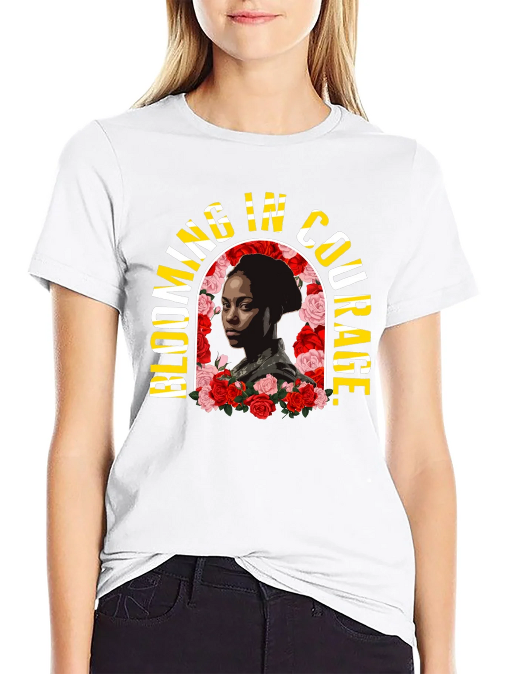 Blooming In Courage T-Shirt