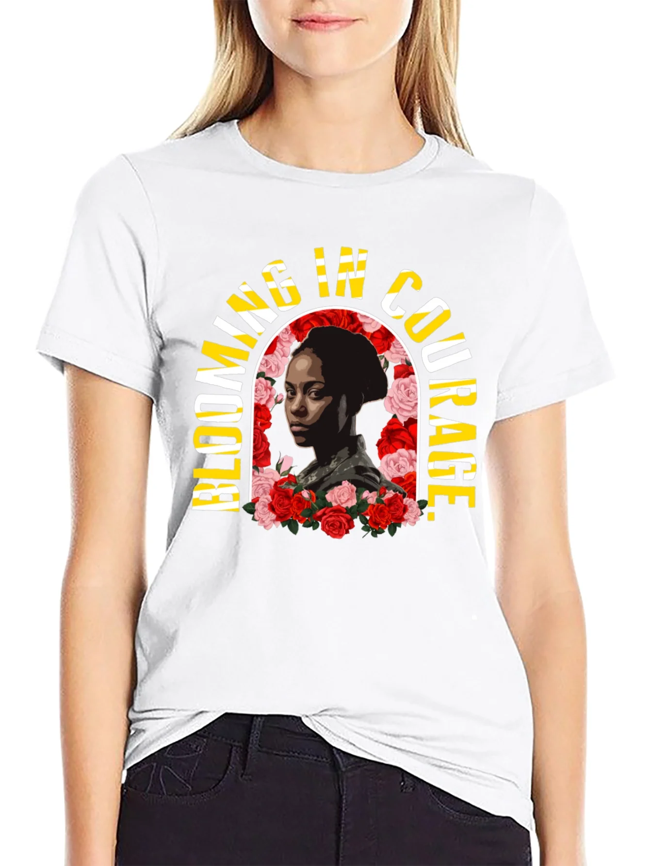 Blooming In Courage T-Shirt