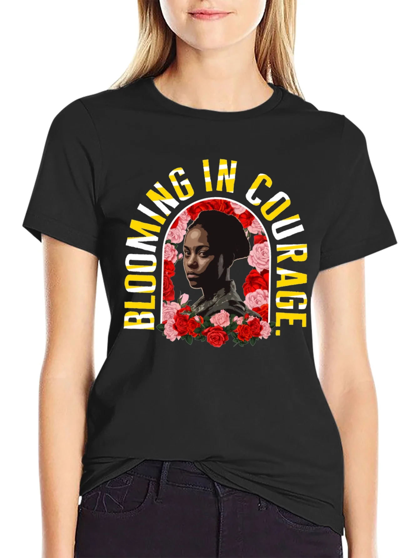Blooming In Courage T-Shirt