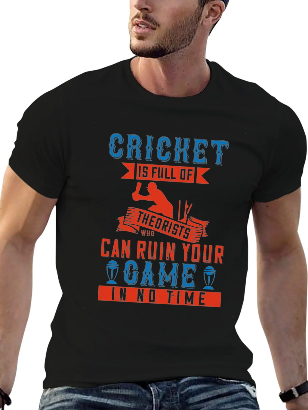 Cricket Theorists Graphic T-Shirt