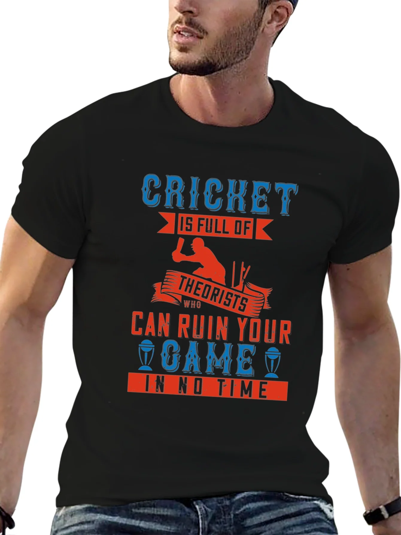 Cricket Theorists Graphic T-Shirt