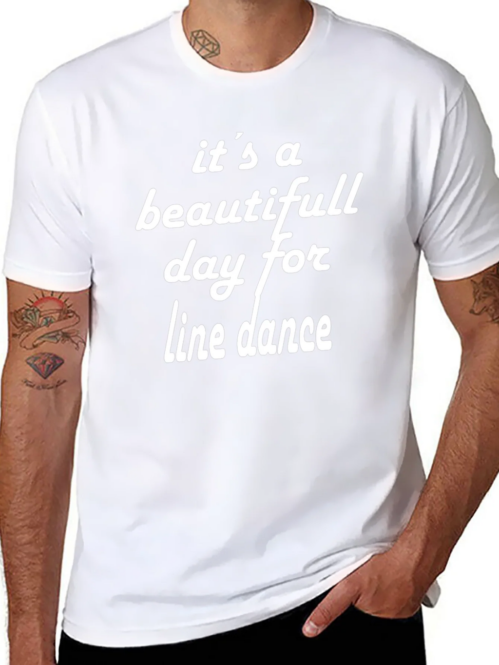 Its A Beautiful Day For Line Dance T-Shirt