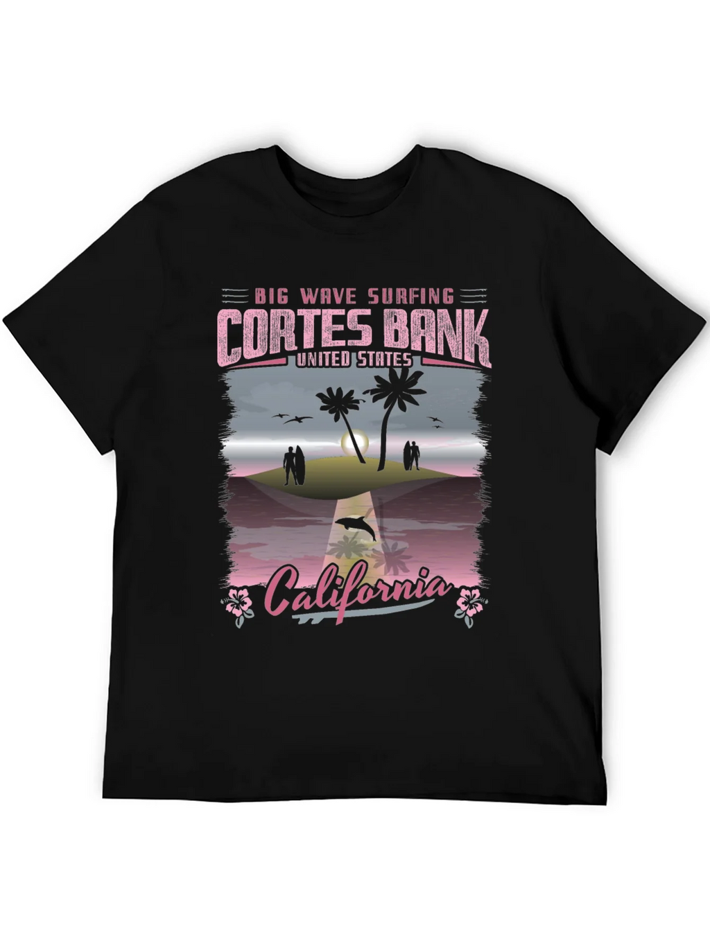 Cortes Bank California Surfing Tee