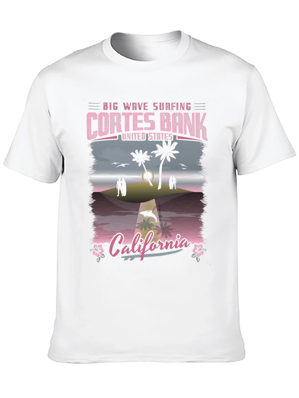 Cortes Bank California Surfing Tee