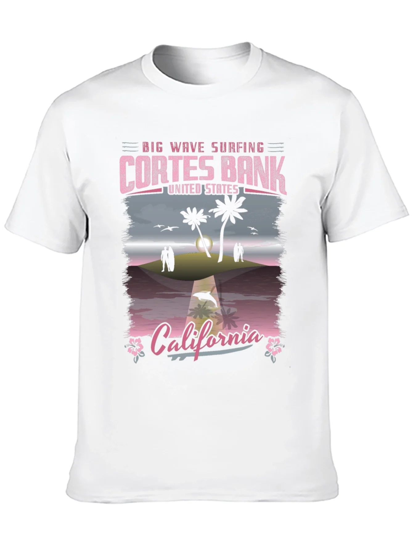 Cortes Bank California Surfing Tee