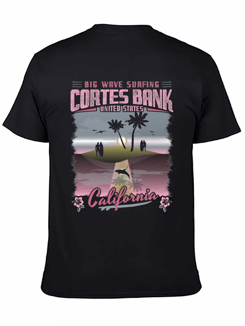 Cortes Bank California Surfing Tee