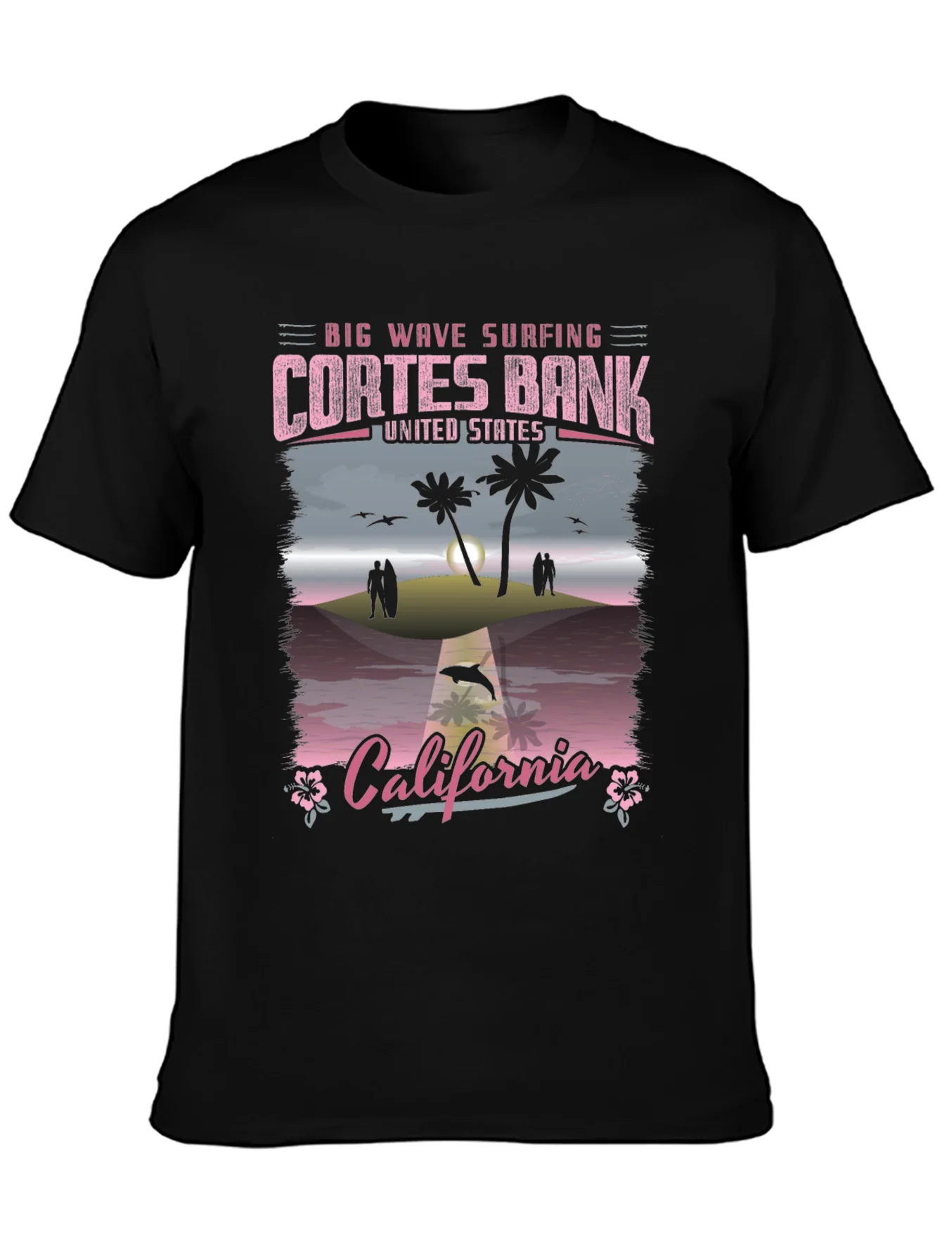Cortes Bank California Surfing Tee