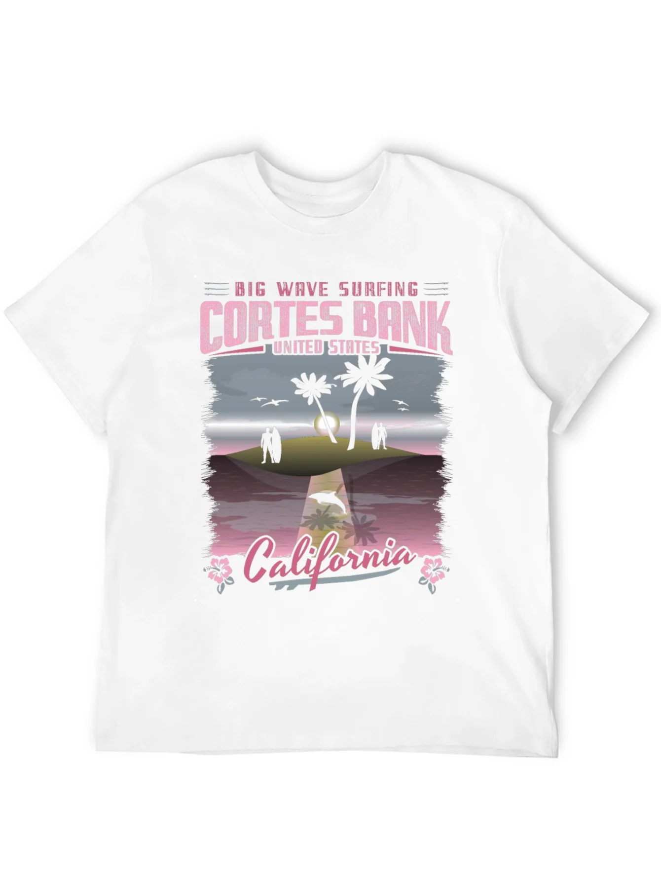 Cortes Bank California Surfing Tee