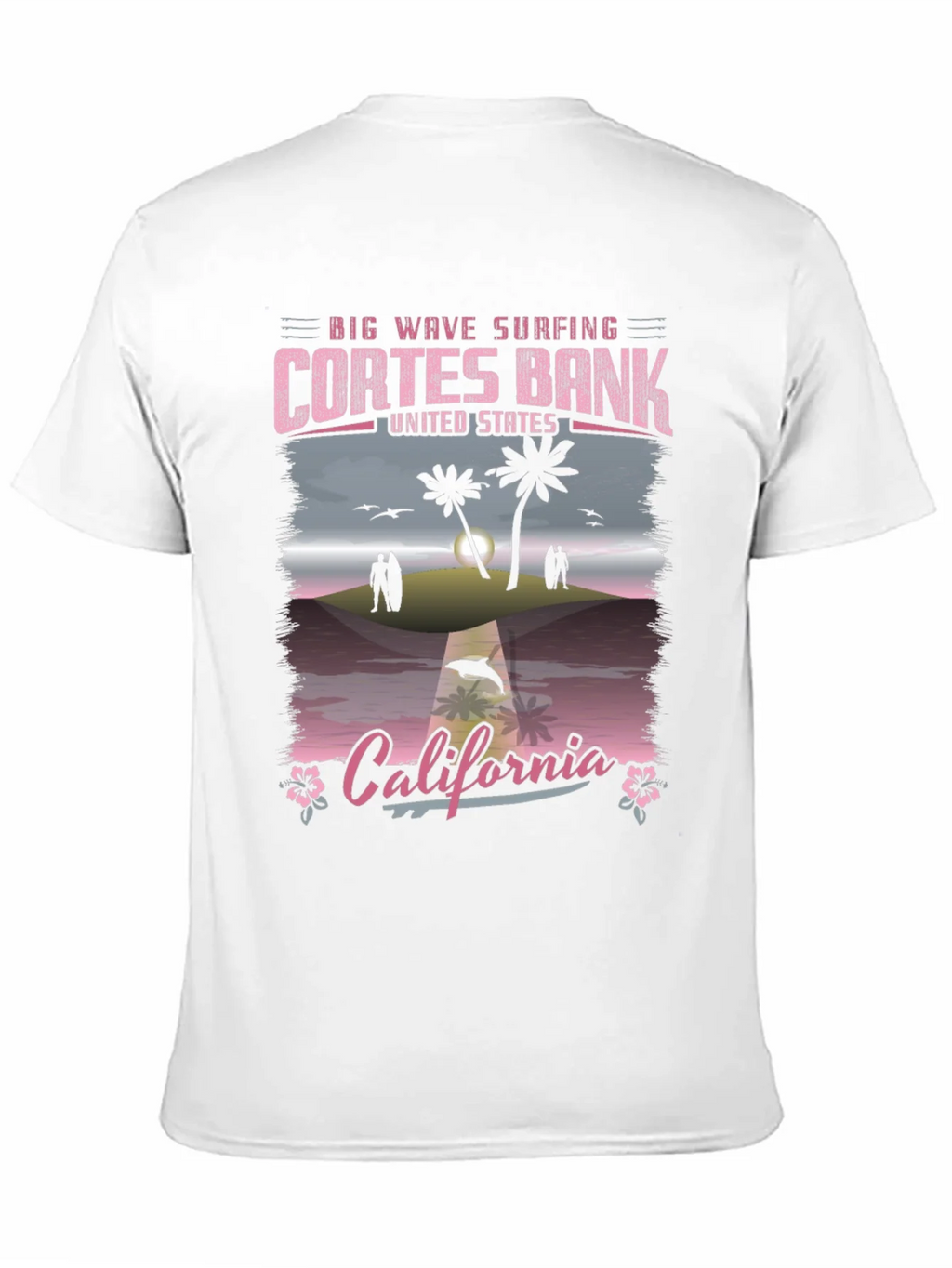 Cortes Bank California Surfing Tee