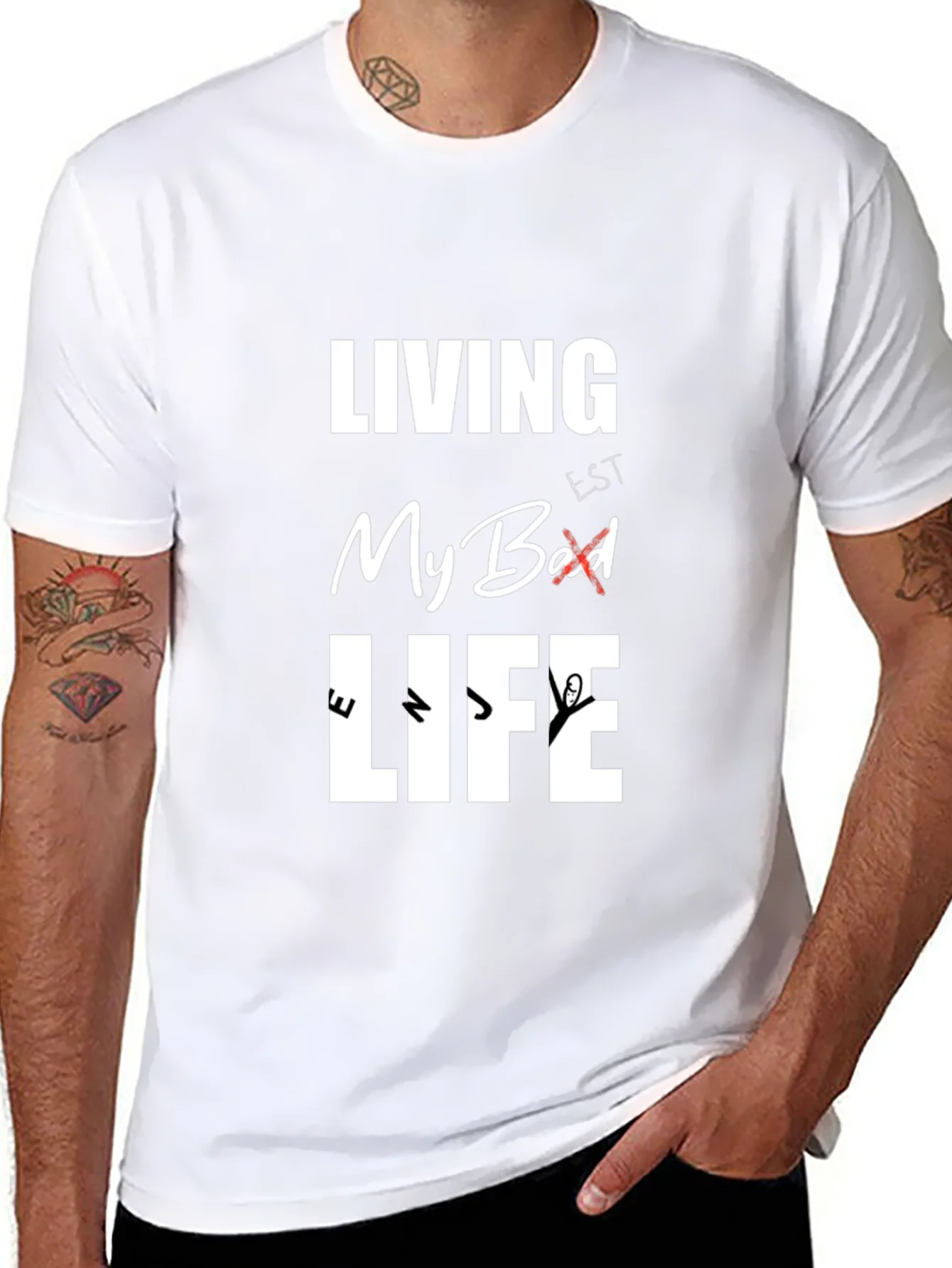 Living My Best Life Graphic T-Shirt