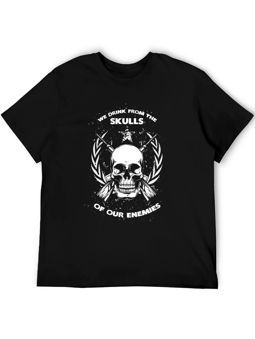 Skull Graphic Tee: We Drink From Skulls