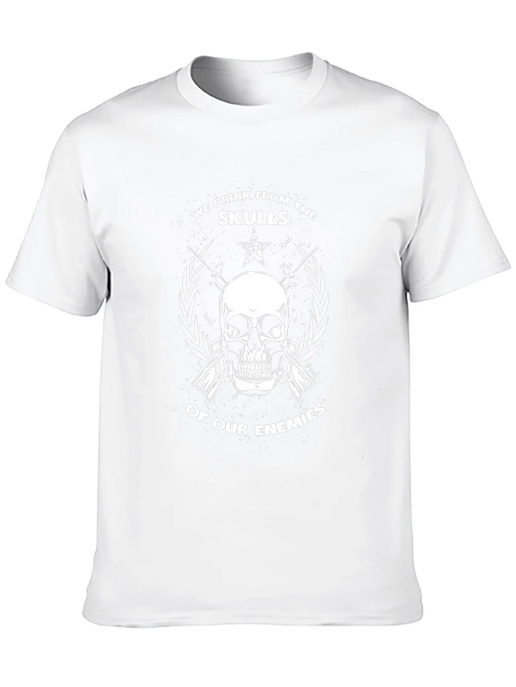 Skull Graphic Tee: We Drink From Skulls