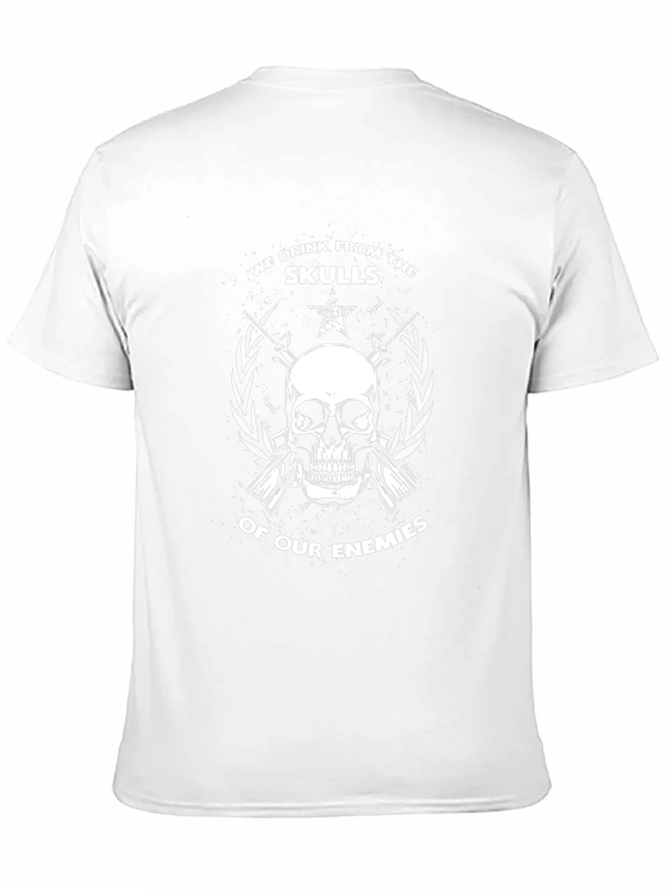 Skull Graphic Tee: We Drink From Skulls