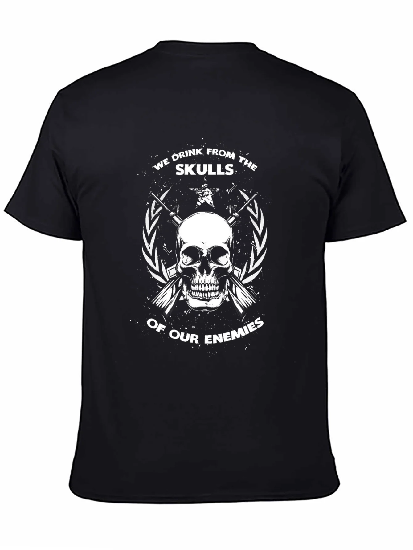 Skull Graphic Tee: We Drink From Skulls