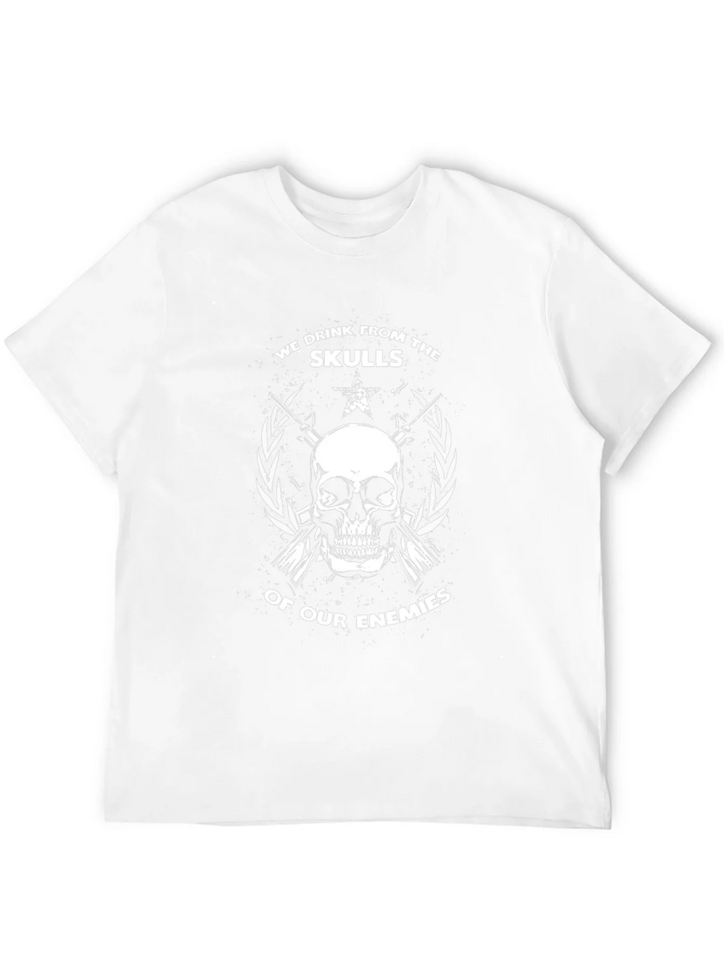 Skull Graphic Tee: We Drink From Skulls