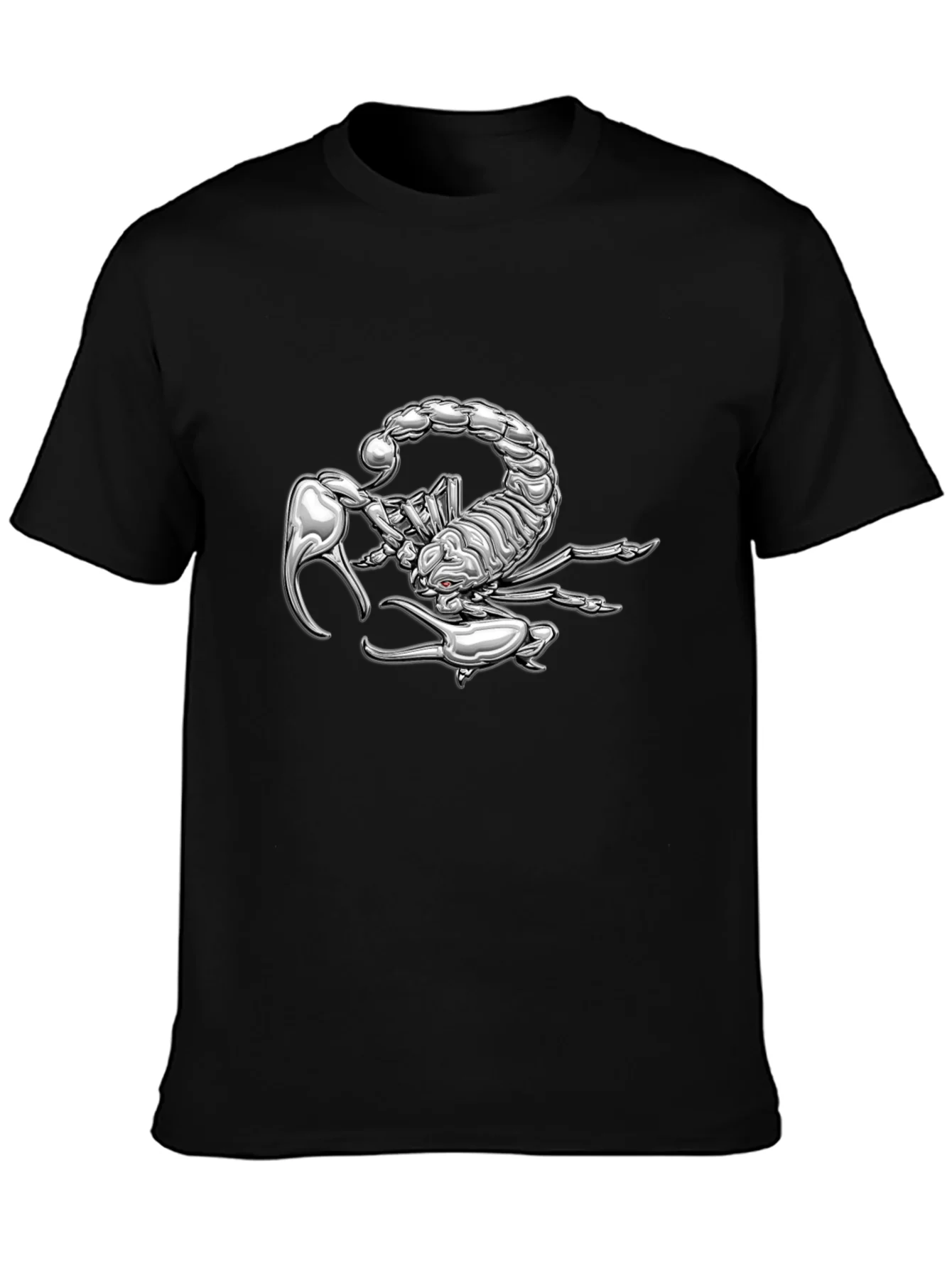 Scorpion Graphic Tee - Bold & Edgy Black T-Shirt