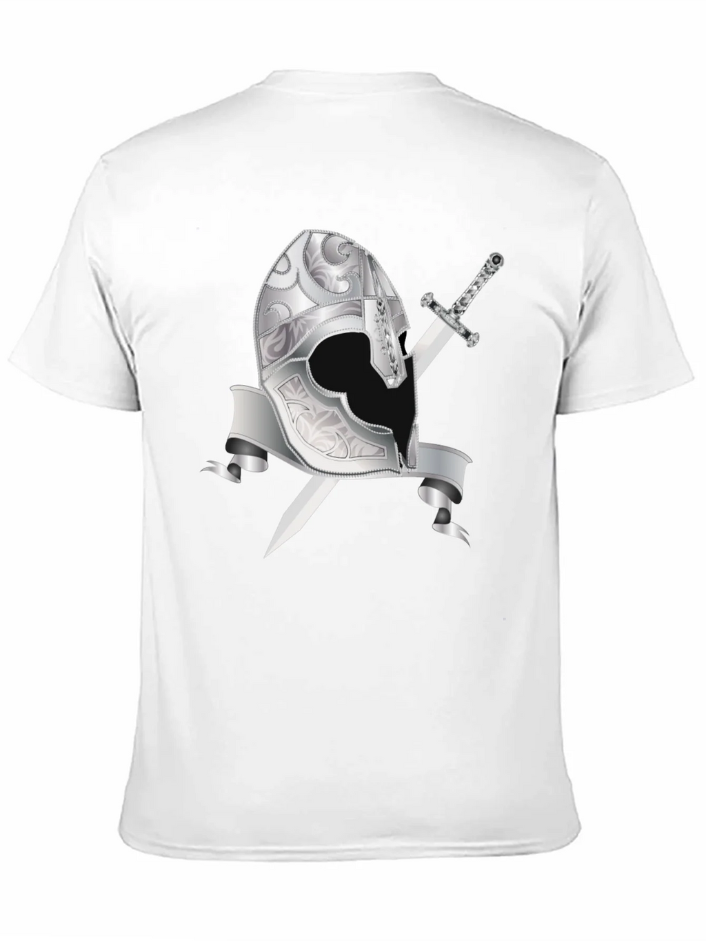 Knights Helmet & Sword Graphic Tee