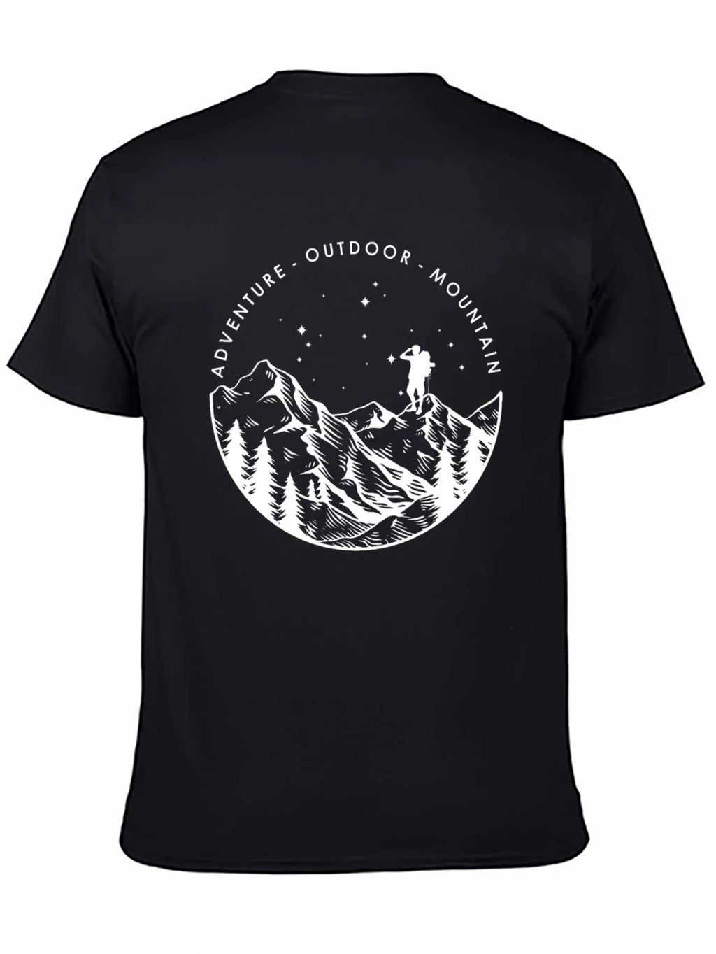 Adventure Mountain Outdoor Graphic T-Shirt