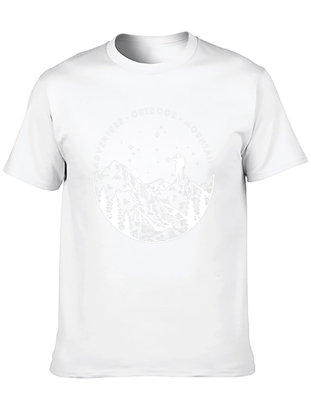 Adventure Mountain Outdoor Graphic T-Shirt