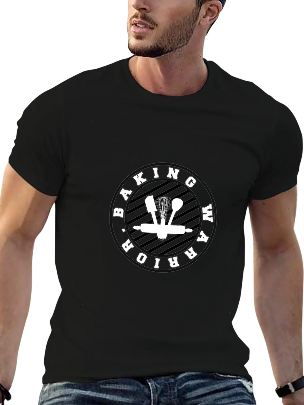 Baking Warrior Black T-Shirt