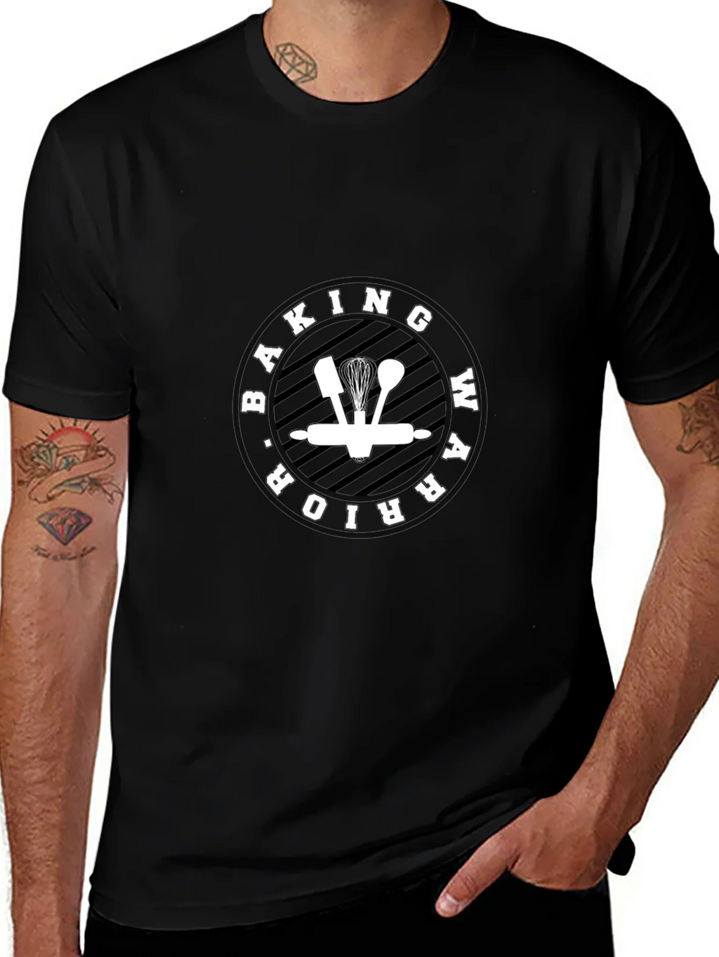 Baking Warrior Black T-Shirt