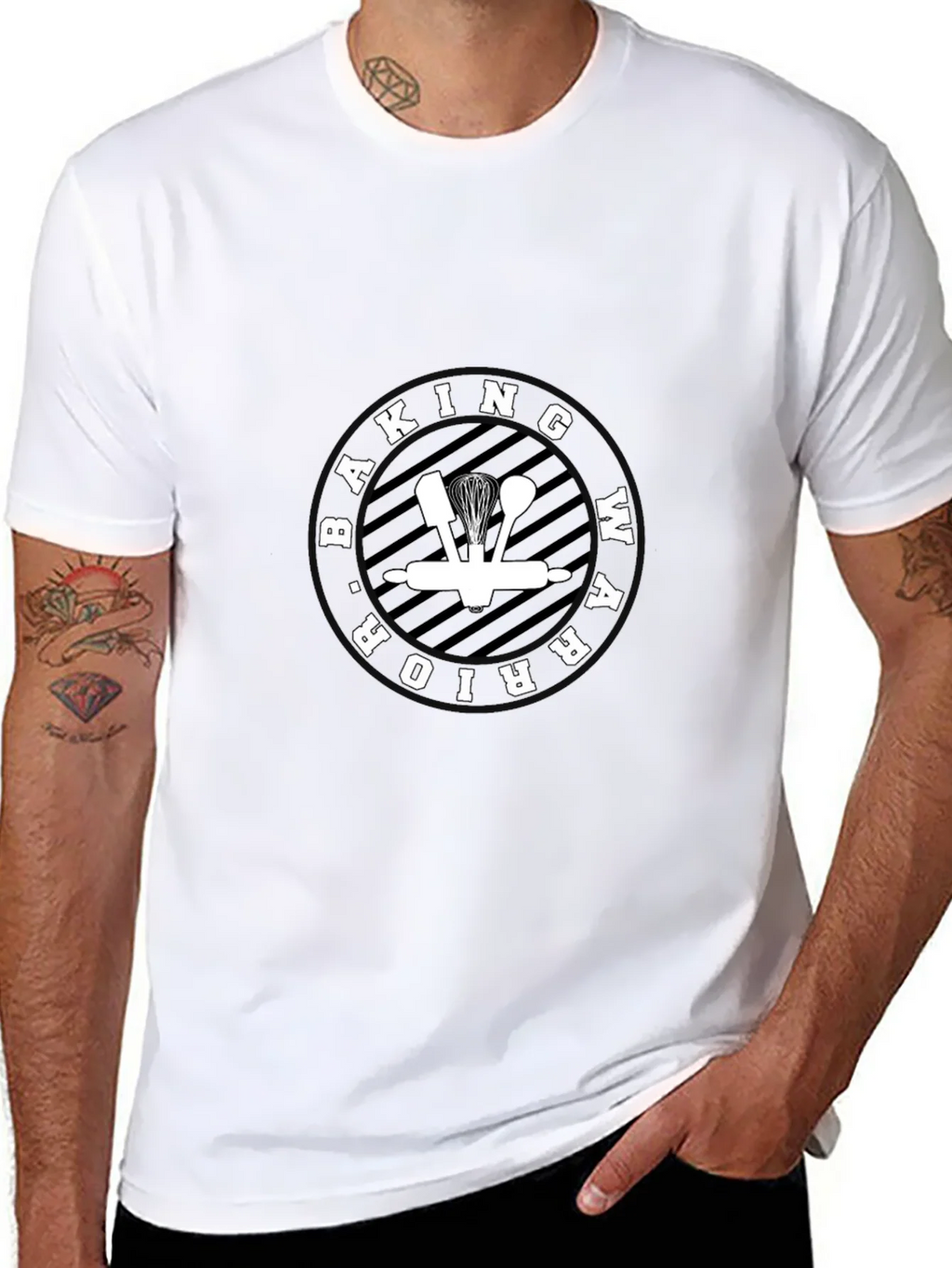 Baking Warrior Black T-Shirt