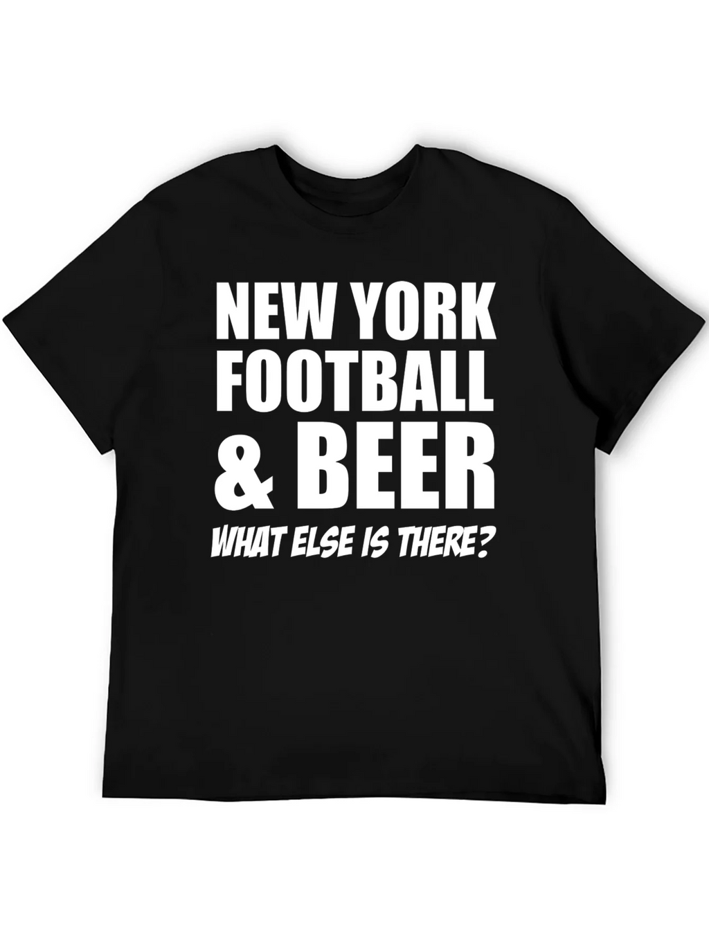 New York Football & Beer T-Shirt