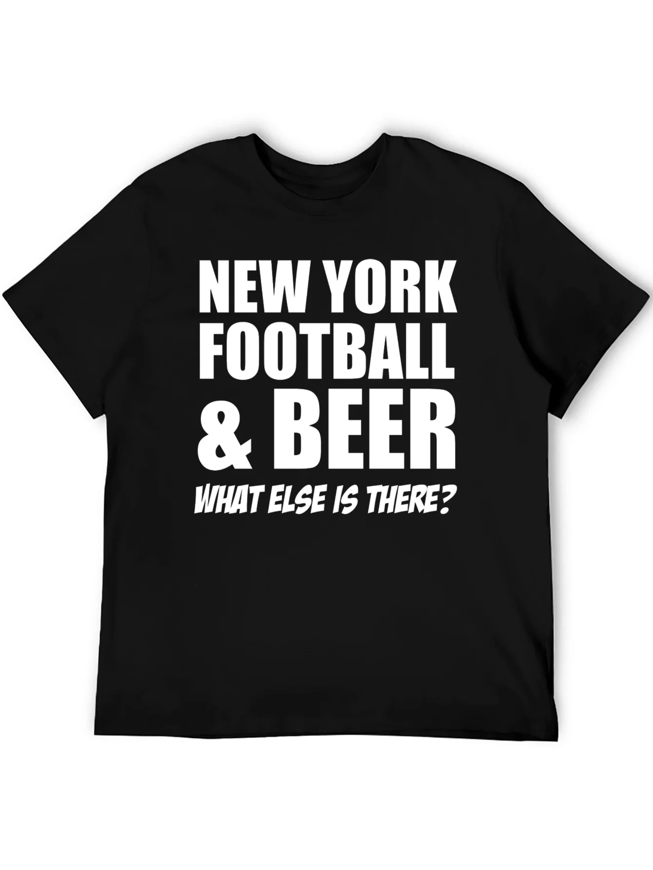New York Football & Beer T-Shirt