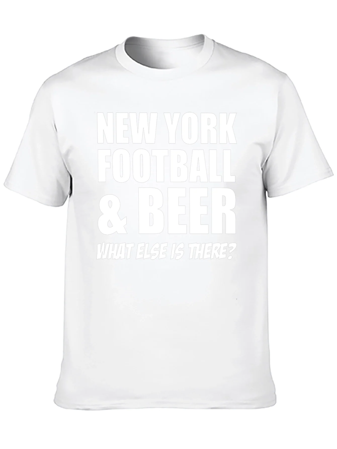 New York Football & Beer T-Shirt