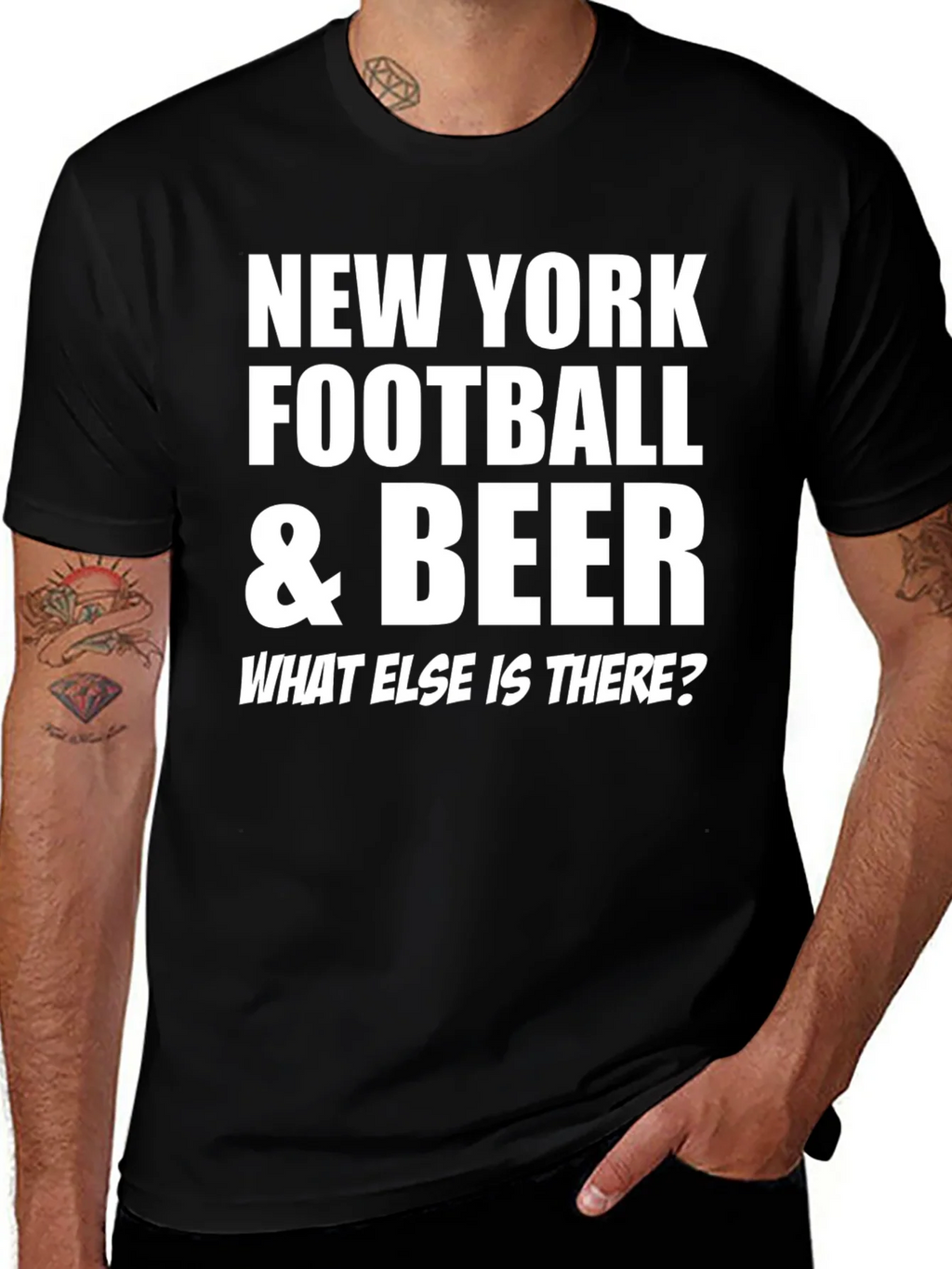 New York Football & Beer T-Shirt