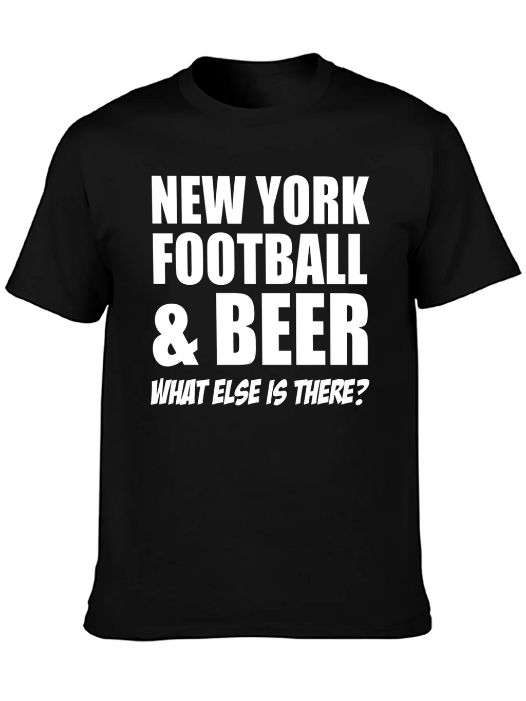 New York Football & Beer T-Shirt