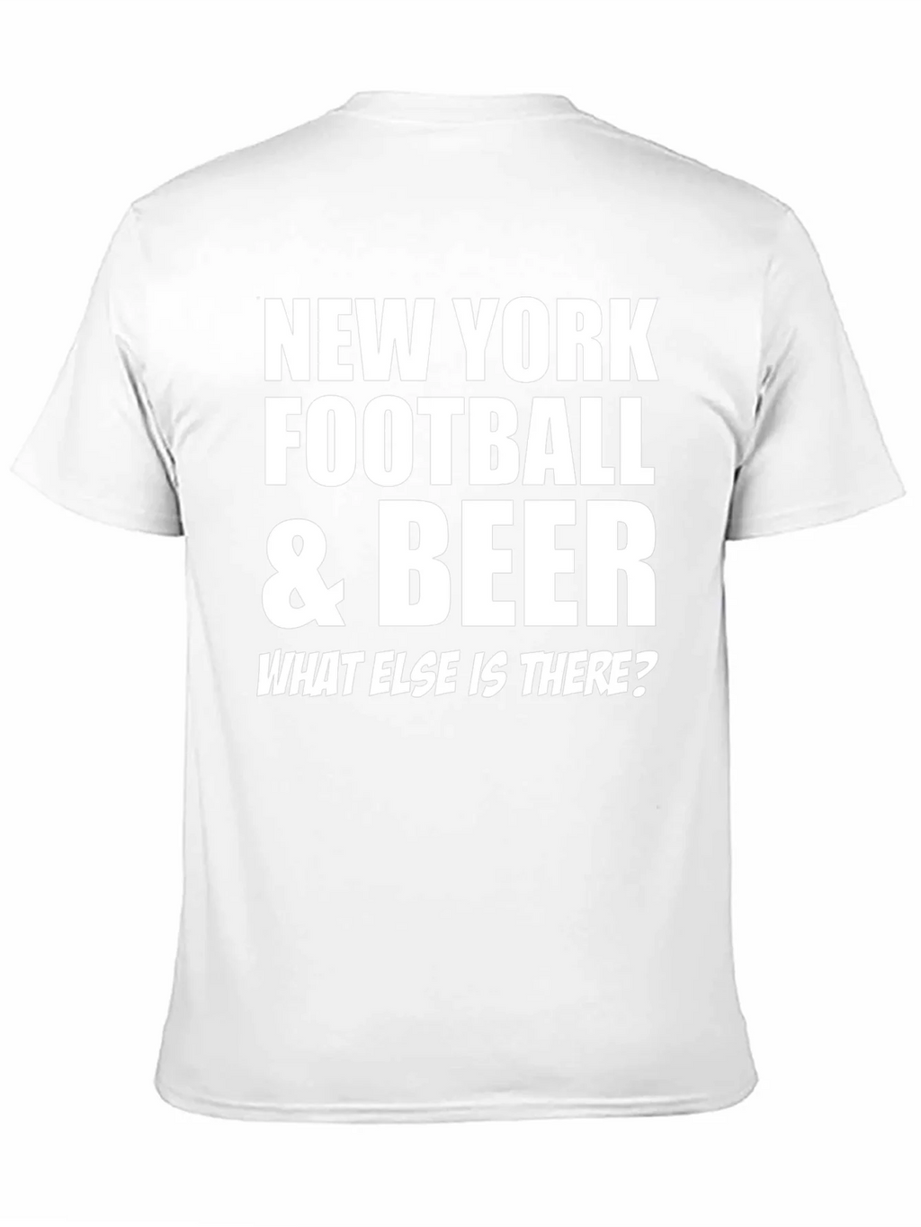 New York Football & Beer T-Shirt