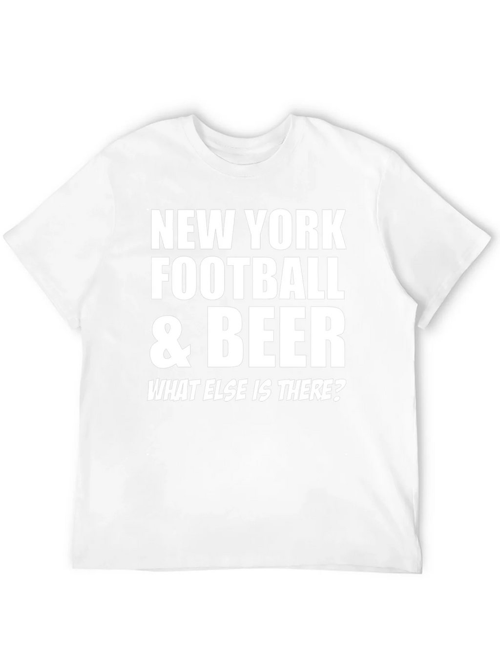 New York Football & Beer T-Shirt